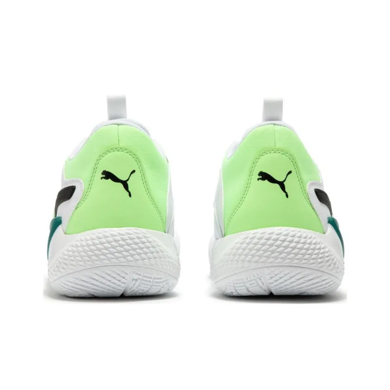 PUMA Court Rider Chaos 'Jewel White Fizzy Lime'-4