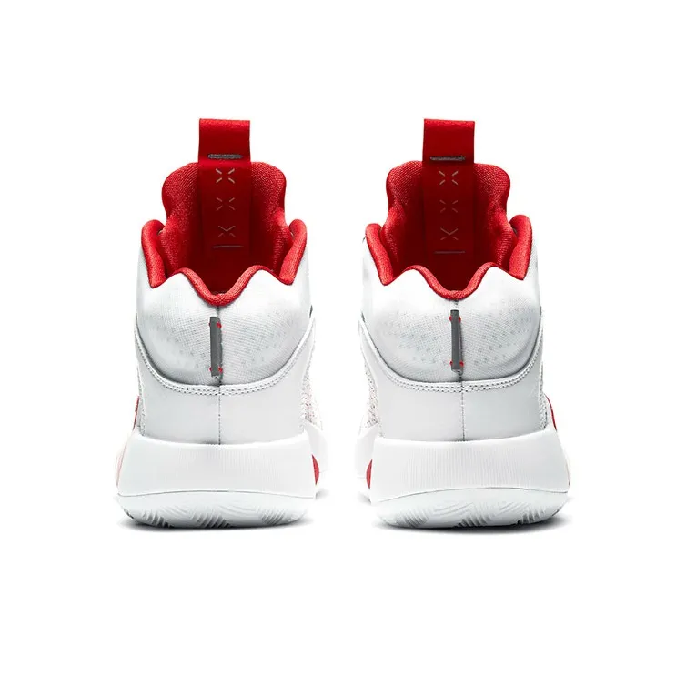 Jordan Xxxv Fire Red White Sole-4
