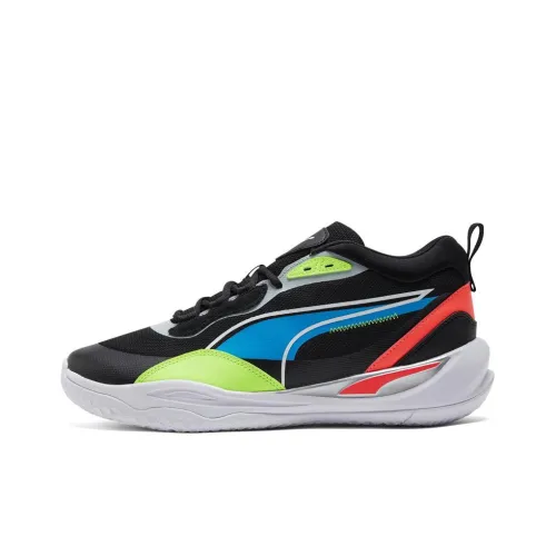 Puma Playmaker Pro 'Jet Black Lime Squeeze'