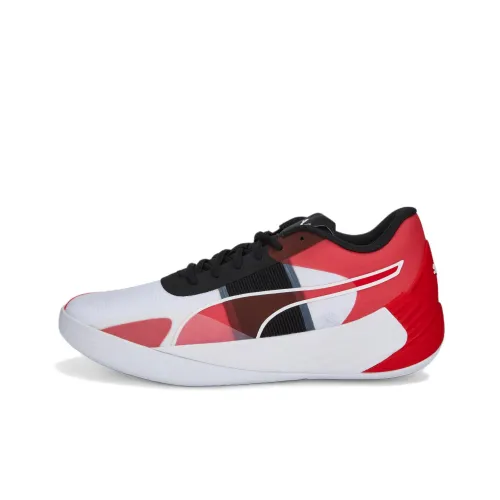 PUMA Fusion Nitro Team 'White High Risk Red'