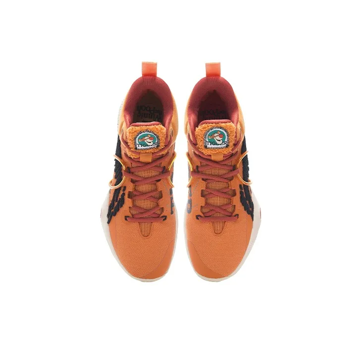 Disney x LiNing Speed 8 Premium Anti Slip Wear Resistant Low Top Basketball Shoes Men's Jam Orange-3