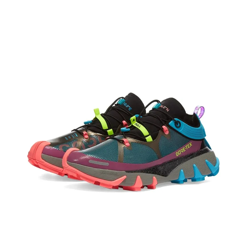 LiNing Wu Xing 1 Basketball Shoes Women's Low Top Blue/Black/Red-1