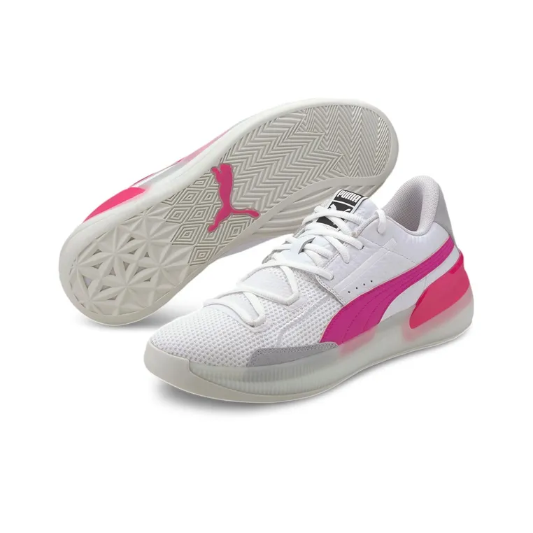 PUMA Clyde Hardwood White Pink-2
