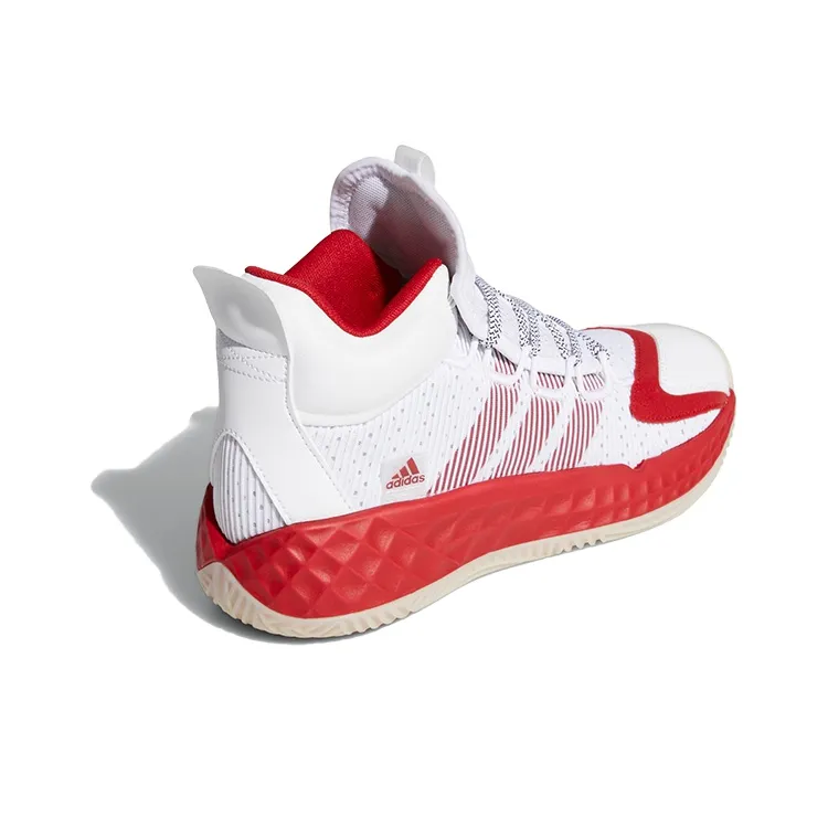 Adidas Pro Boost Mid White/Red-3