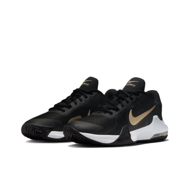 Nike Air Max Impact 4 Black Metallic Gold Star-2