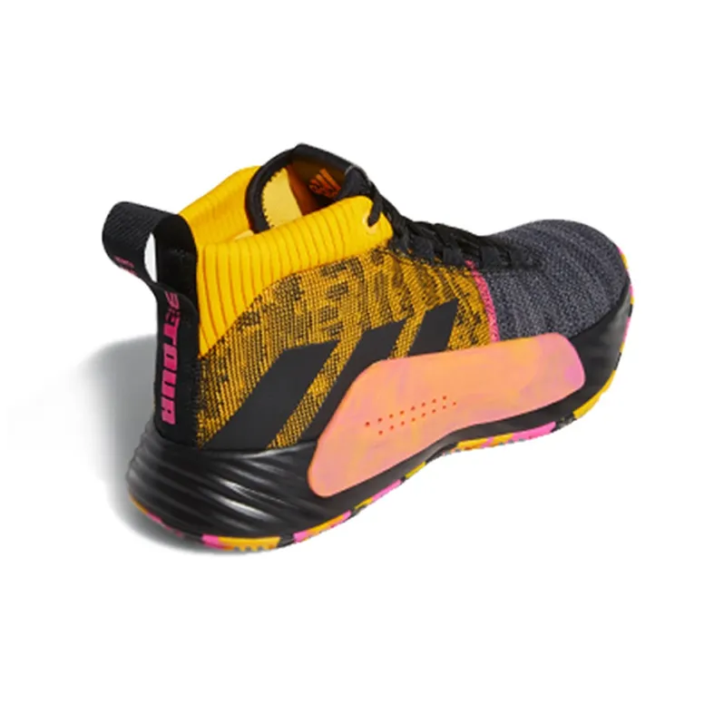 Adidas Dame 5 Gca 'Black Yellow'-2