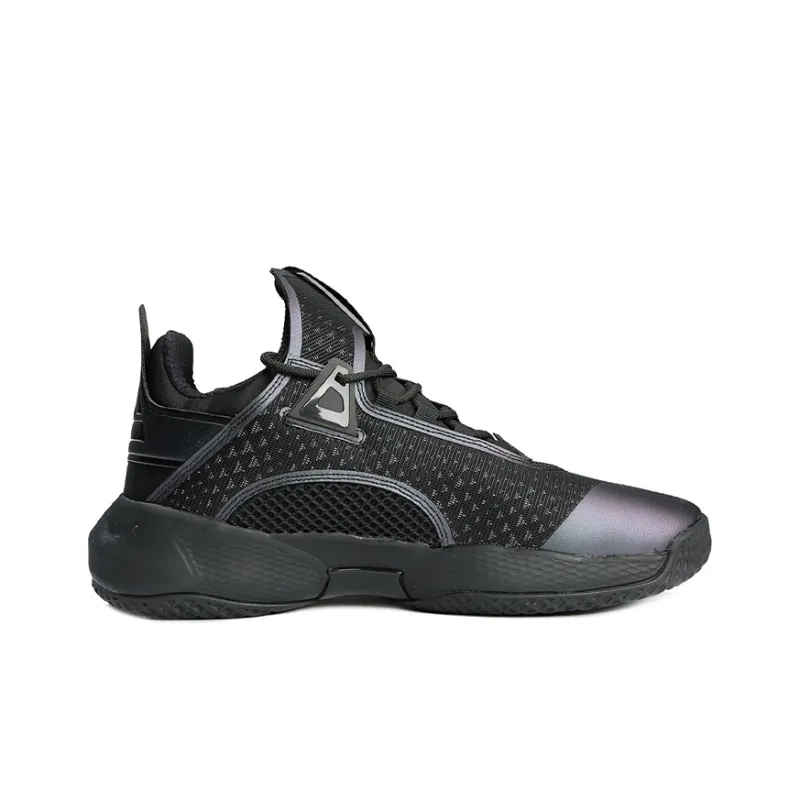 PEAK Magic Bullet Technology Mid Top Performance Basketball Shoes Men's Black-1