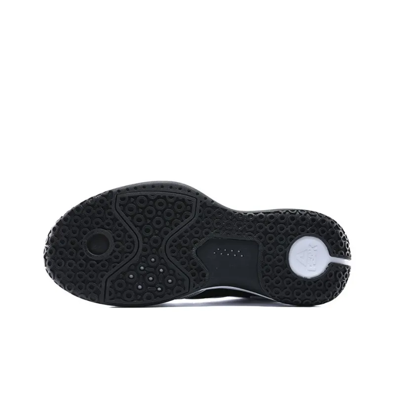 PEAK Mid Top Performance Basketball Shoes Men's White Black-4