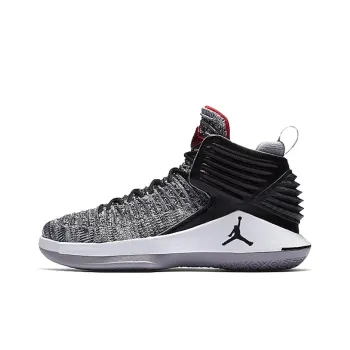 Jordan Air Jordan 32 Mid MVP BG Cushioned Slip Resistant Mid Top Performance Basketball Shoes Women's Black