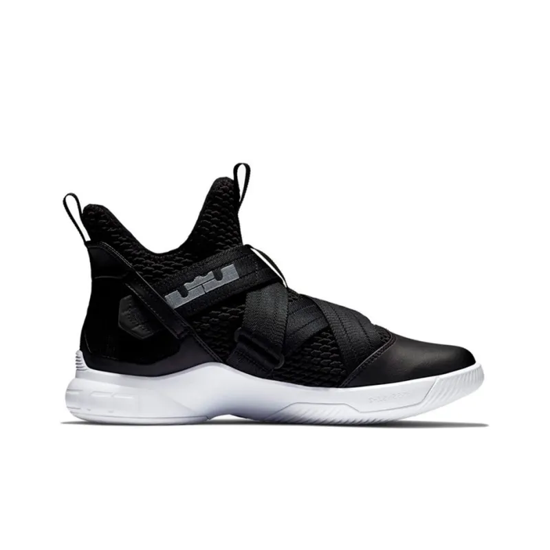 Nike LeBron Soldier 12 Tb Black White Silver-1