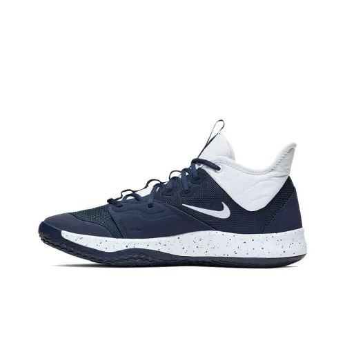 Nike PG 3 Basketball Shoes Men Low-Top Blue/White