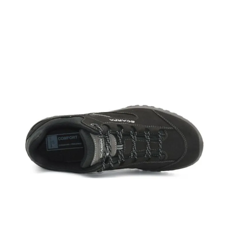SCARPA Stratos Anti-Slip Wear-Resistant Low-Top Outdoor Shoes Men's Dark Gray-2