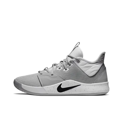 Nike PG 3 Basketball Shoes Men Mid-Top Gray