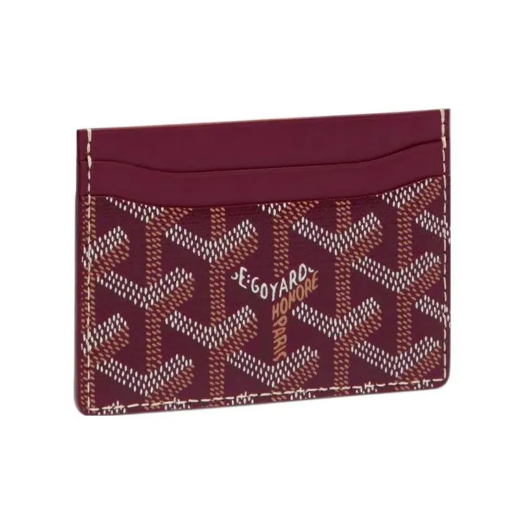 GOYARD Saint Sulpice Card Holder Red-24