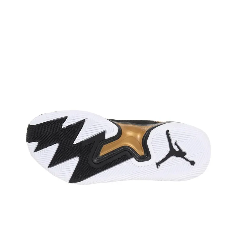 Air Jordan Westbrook One Take 4 'Black White Metallic Gold'-5