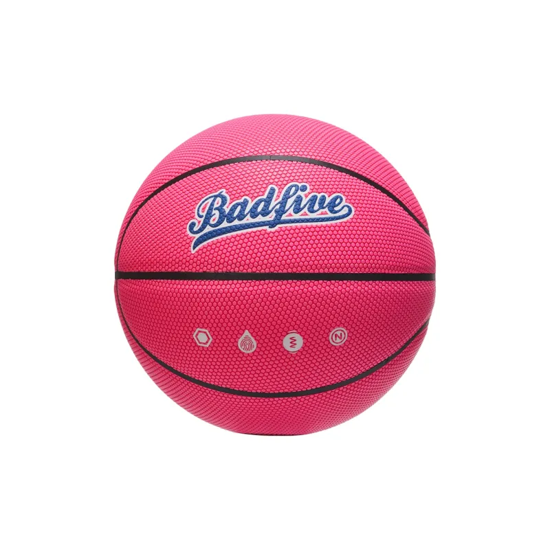 LiNing Badfive PU Basketball Rose Red Size 7 Training-0