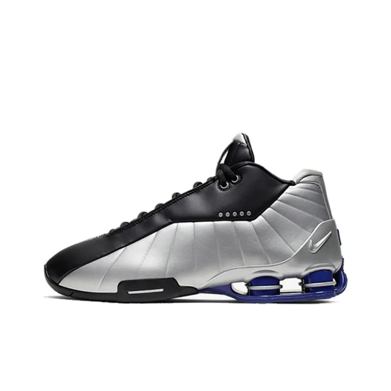 Nike Shox BB4 Black Silver Lapis-0