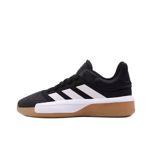 Adidas Pro Adversary Basketball Shoes Men Low-Top Black/White