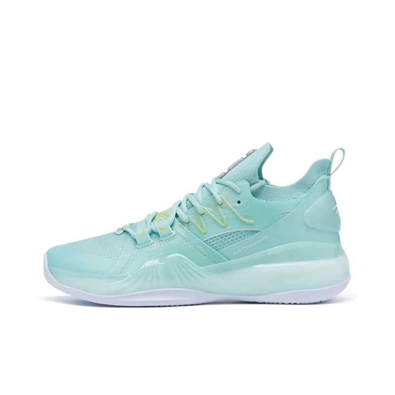 XTEP Jeremy Lin 2 JLIN2 SE Performance Basketball Shoes Men's Flash Silver Blue-0