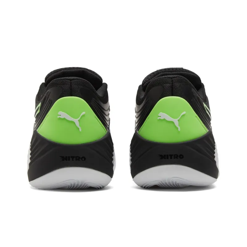 PUMA Fusion Nitro Black Green Glare-4