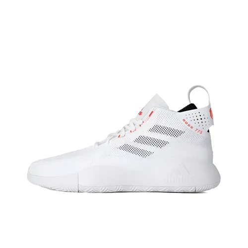 Adidas D Rose 773 Basketball Shoes Men Mid-Top White