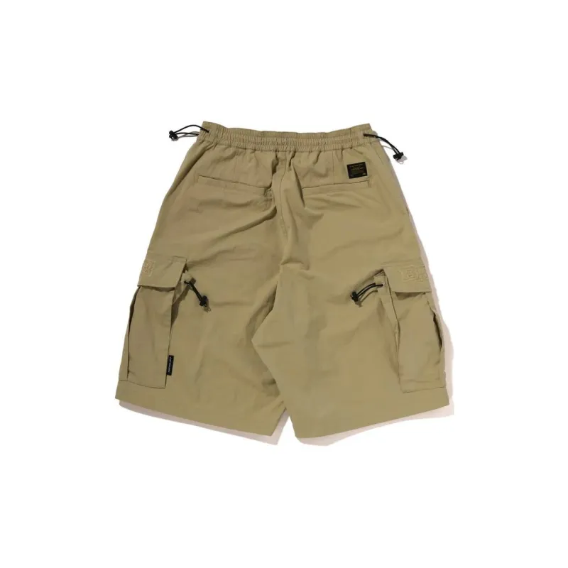 Bape Wide Cargo Shorts-1