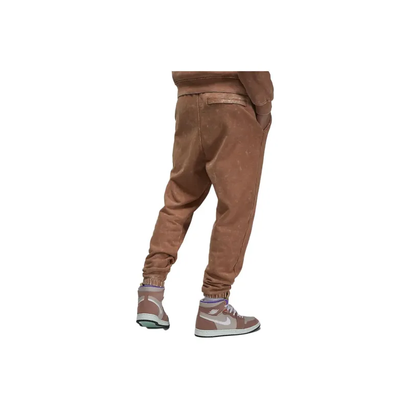 Nike Knitted Sweatpants Men Brown-1