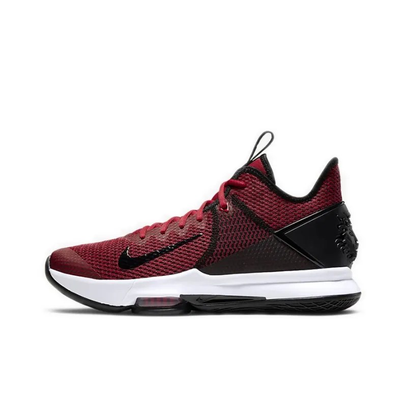 Nike LeBron Witness 4 Black/University Red-0