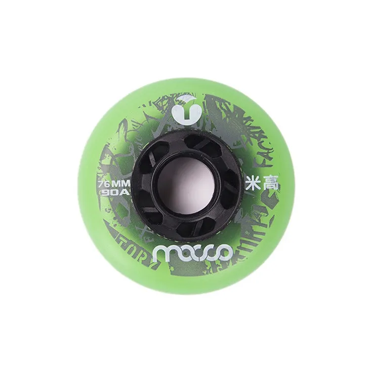 Michael Flat Spoke Wheels Double Kick Skateboard 4pcs/box-8