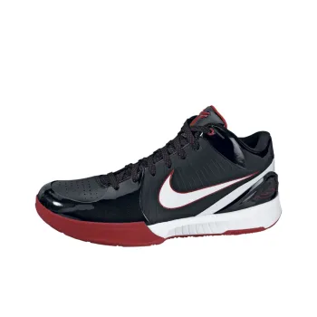 Nike Kobe 4 Black White Varsity Red
