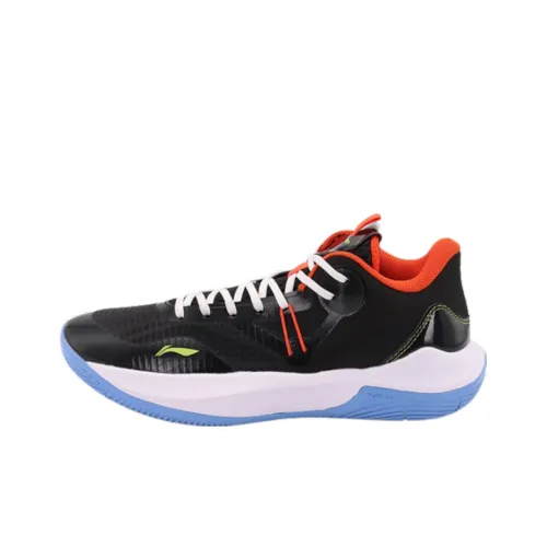 LINING SONIC Team LOW Basketball Shoes Men Low-Top Black