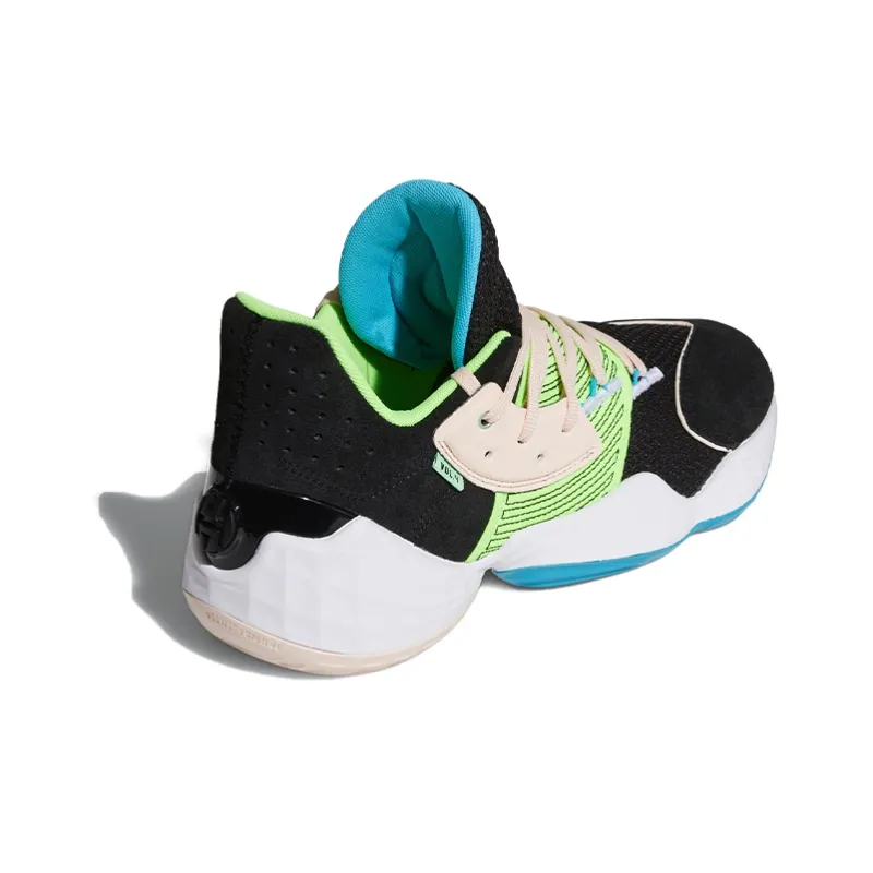 Adidas Harden Vol. 4 Black Pink Green-3