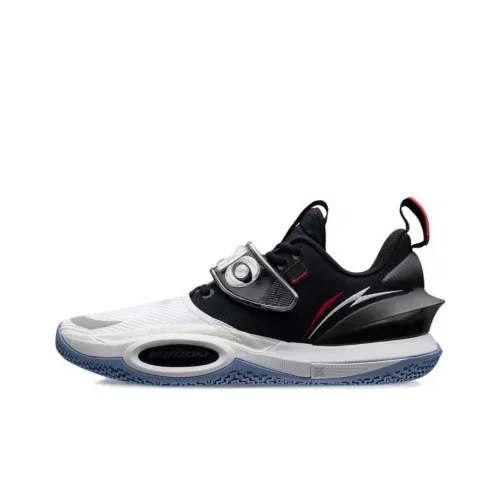 LINING All City 10 V2 Basketball Shoes Men Low-Top White/Black