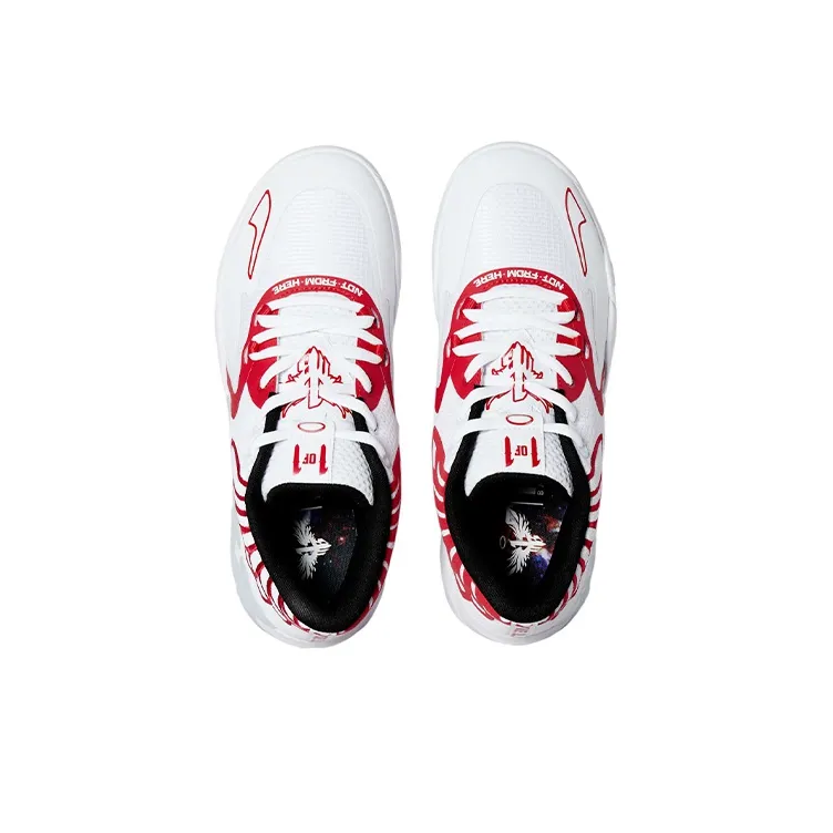 PUMA LaMelo Ball MB.01 Lo Team Colors White High Risk Red-2