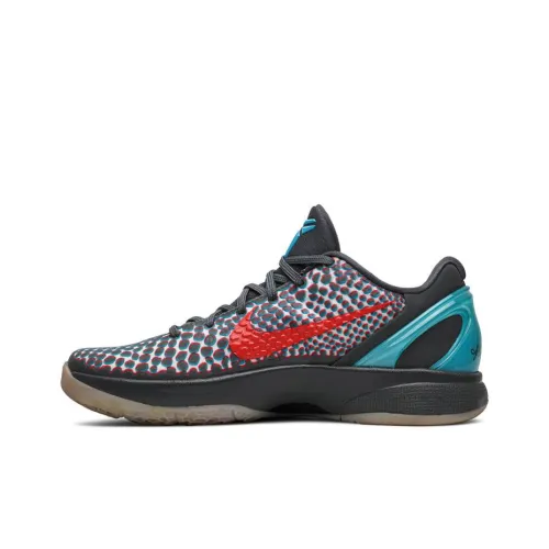 Nike Zoom Kobe 6 Basketball Shoes Men Low-Top Blue/Black/Red