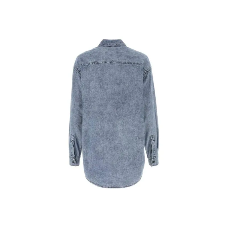 ISABEL MARANT ETOILE Denim Jackets Women's Blue-1