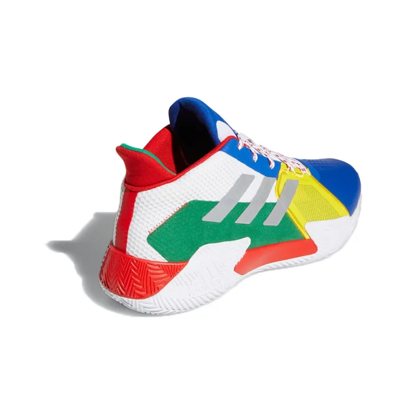 Adidas Court Vision 2.0 Shoes White/Red/Blue-3
