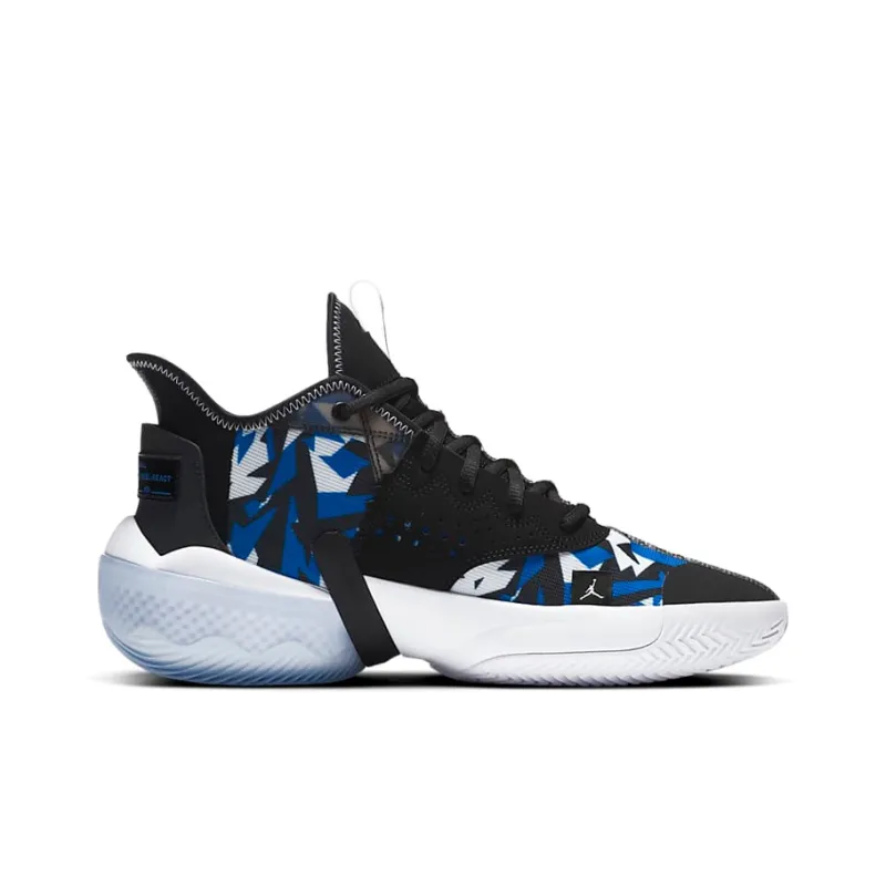 JORDAN React Elevation 'Fractal Pattern Black Racer Blue'-1