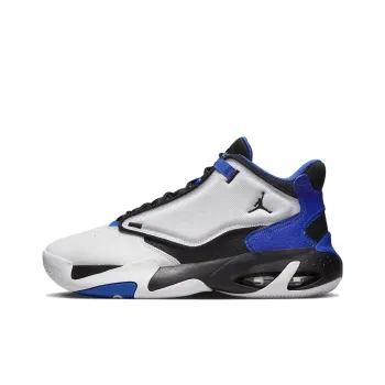JORDAN Max Aura 4 White Black Hyper Royal