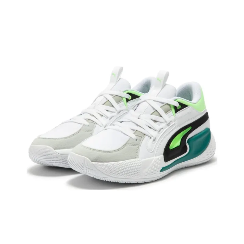 PUMA Court Rider Chaos 'Jewel White Fizzy Lime'-2