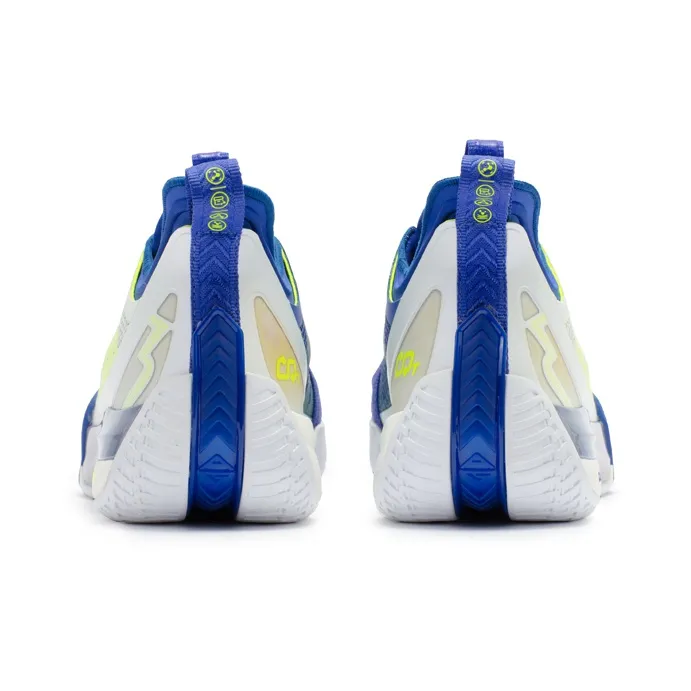 361° Chan 3 Pro Basketball Shoes Men Low Top 361 Degrees White/University Blue-3