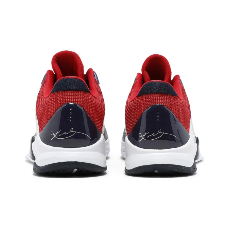 Nike Zoom Kobe 5 Team Usa 2010 'White Red Blue'-3