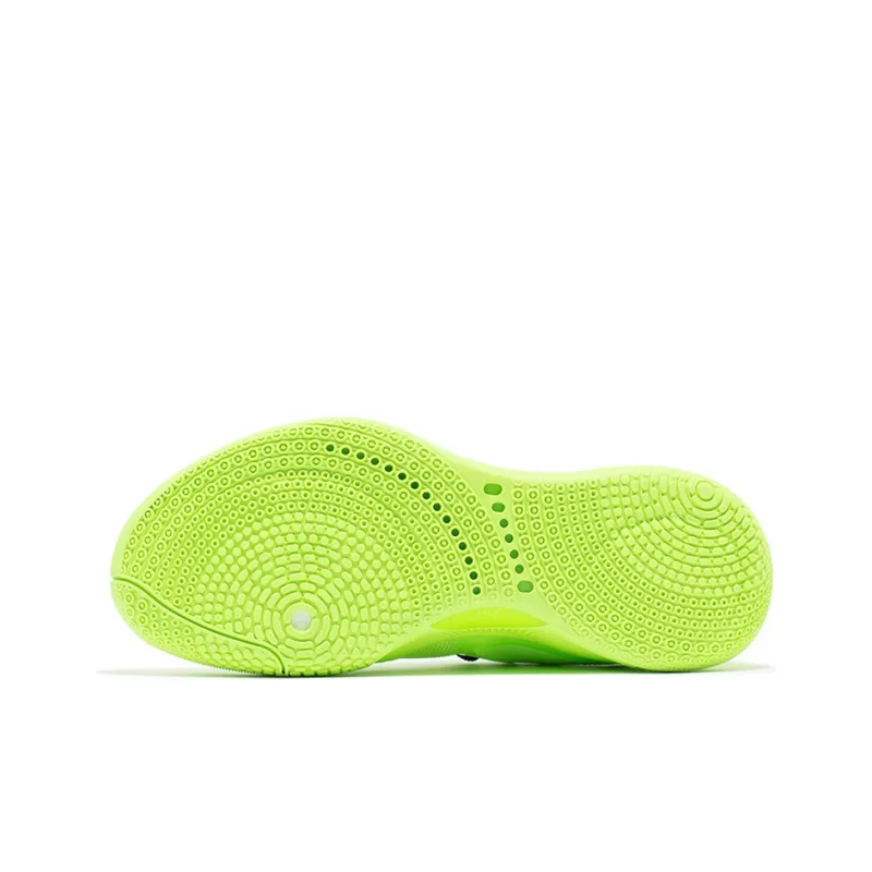 361° Burning War Cushioning Anti Slip And Wear Resistant Low Top Basketball Shoes Men's Green Black-4