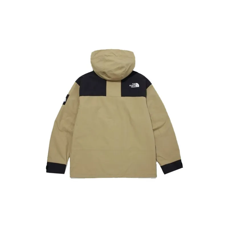 THE NORTH FACE Waterproof And Windproof To Keep Warm Windbreaker Jacket Unisex Khaki-1