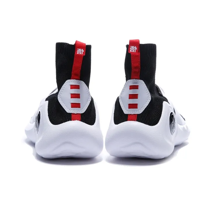 LiNing WAY OF WADE Essence X Lightweight High Top Basketball Shoes Men's White Black-3