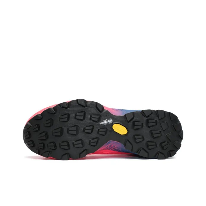 SCARPA Spin Ultra Slip Resistant, Abrasion Resistant, Waterproof Low Top Running Shoes Women's Red Blue-3