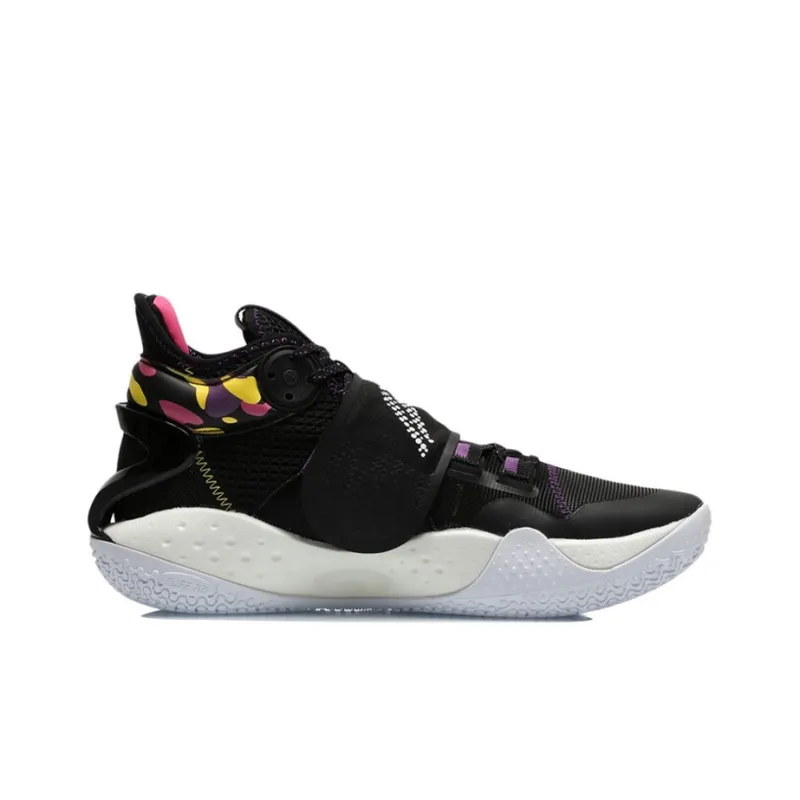 LINING Sonic IX CJ McCollum Men's Premium Shoes - Black/White-1