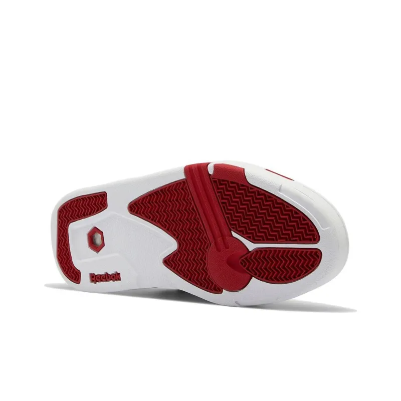 Reebok Pump Omni Zone Ii White Vector Red-5