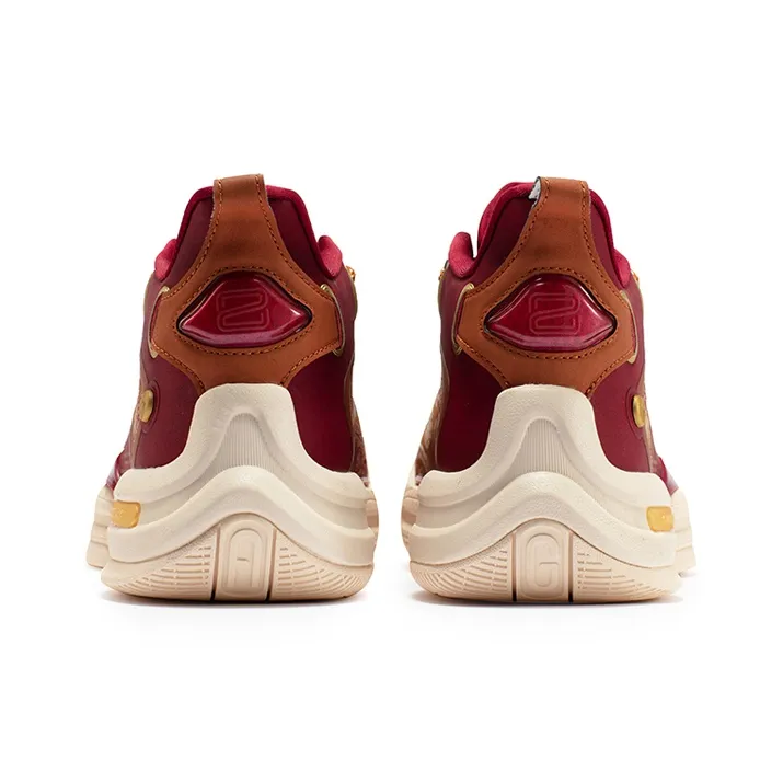 361° AG2 X Technology, Aaron Gordon AG2 Performance Basketball Shoes Men's Red Brown Yellow-3