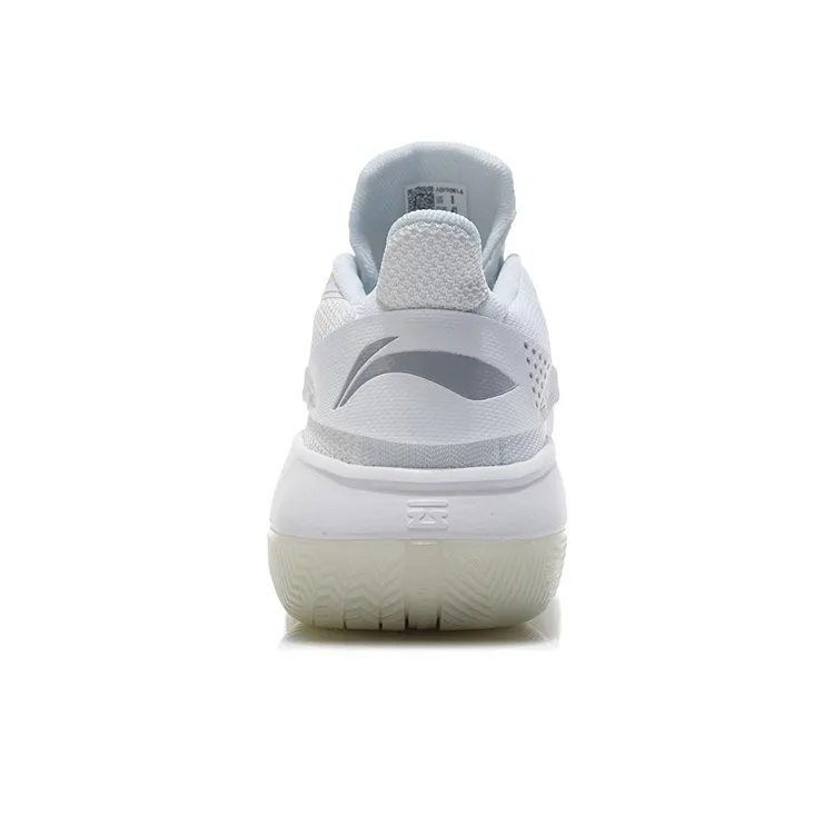 LiNing Blast Anti-Slip Wear-Resistant Mid-Top Basketball Shoes White-6